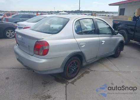 2001 Toyota Echo из США, поврежденный, VIN JTDBT123710183282